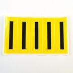 Letter I 5 Characters/card 130 X 45 mm Pack of 10