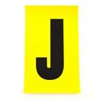 Letter J 1 Character/card 230 X 140 mm Pack of 10
