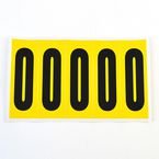 Letter O 5 Characters/card 130 X 45 mm Pack of 10