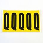 Letter Q 5 Characters/card 130 X 45 mm Pack of 10