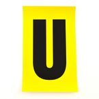 Letter U 1 Character/card 230 X 140 mm Pack of 10