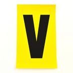 Letter V 1 Character/card 230 X 140 mm Pack of 10