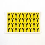Letter Y 36 Characters/card,19 X 14 mm Pack of 10