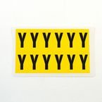 Letter Y 12 Characters/card,38 X 21 mm Pack of 10