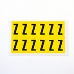 Letter Z 12 Characters/card,38 X 21 mm Pack of 10