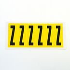 Letter Z 6 Characters/card 90 X 38 mm Pack of 10