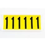 Number 1 6 Characters/card,90 X 38 mm Pack of 10