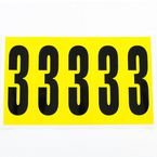 Number 3 5 Characters/card 130 X 45 mm Pack of 10