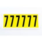 Number 7 6 Characters/card 90 X 38 mm Pack of 10