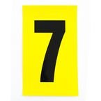 Number 7 1 Character/card 230 X 140 mm Pack of 10