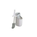 Mode Toilet Brush Set White/grey