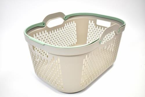 Signature Laundry Basket  W Handles   Mushroom & Sage