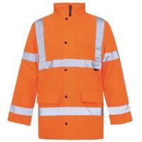 Hi vis parka jacket