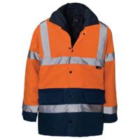 Hi vis parka jacket