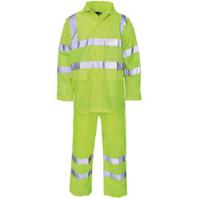 Hi vis 2 piece rainsuit