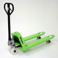 Slingsby Heavy Duty 2500Kg (2.5 Tonne) Pallet Truck With Three Position Control Handle and Tandem Nylon Rollers Green/Black - 413460
