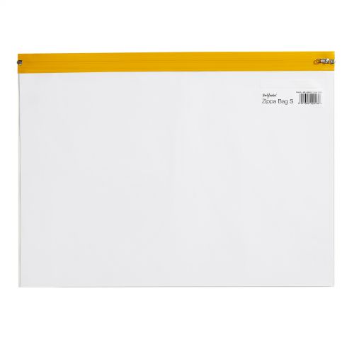 Snopake Zippa-Bag 'S' A4 Plus Yellow (Pack 25) 12806