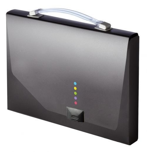 Snopake Eligo Doc Case and Expander Black 15697