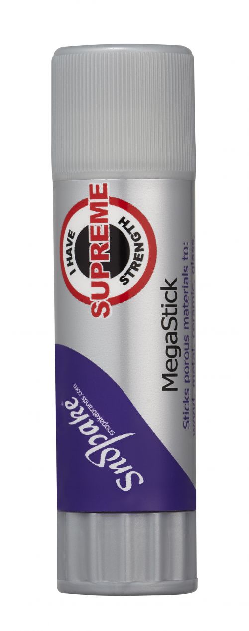 Snopake MegaStick Gluestick 21g Display (Pack 12) 15820