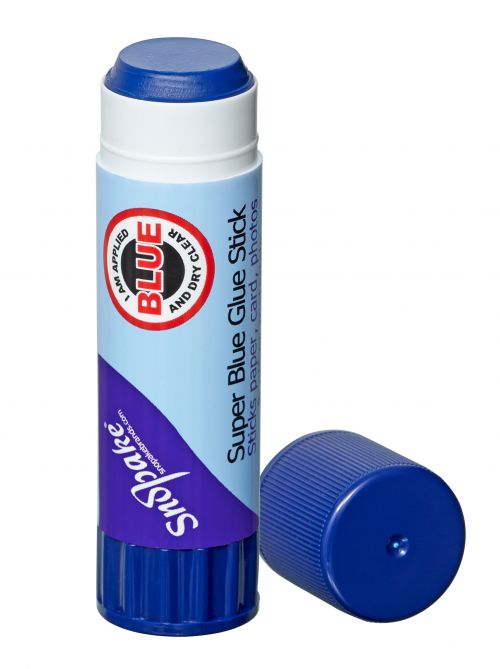Snopake Super Blue Gluestick 21g Display (Pack 20) 15824