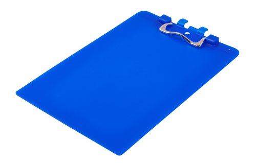 SK22266 Snopake Clipboard with Pen Holder A4 Blue 15886