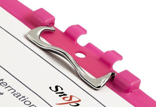 Snopake Clipboard A4 Pink- 1 Board