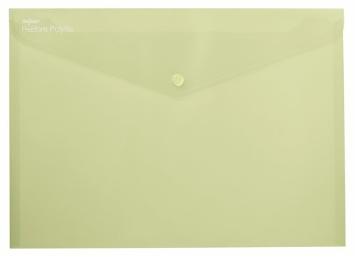 26172SN | ReBorn from 100% recycled, heavy-gauge and tough polypropylene, Snopake’s ReBorn Popper Wallets are the responsible and eco-friendly choice.