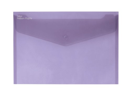 26179SN | ReBorn from 100% recycled, heavy-gauge and tough polypropylene, Snopake’s ReBorn Popper Wallets are the responsible and eco-friendly choice.