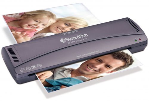 With compact and lightweight designs, this Compact Laminator is portable, convenient and easy to store. Our new and improved model warms up in only 5 minutes and features jam-free technology.Heat-seal your favourite photos, drawings or documents in crystal-clear plastic so that they are protected against water, light and fingerprints for years