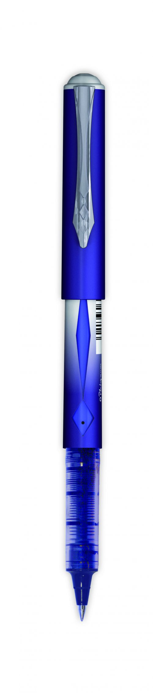 Snopake Tixx Rollerball Pen Cone Point Medium 0.5mm Blue 50457 [Pack 12]