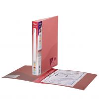 Snopake RingBinder 2/25 'O' Ring A4 Red- 10 Binders