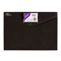 Snopake Polyfile ID A4 Black- 5 Files