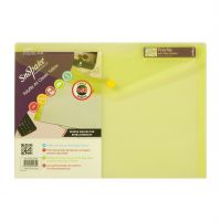 Snopake Polyfile A4 Yellow- 5 Files