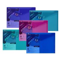 Snopake Polyfile A4 Electra Assorted- 5 Files