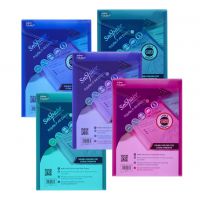 Snopake Polyfile P A4 Electra Assorted- 5 Files