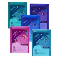 Snopake Polyfile P A5 Electra Assorted- 5 Files