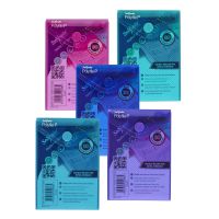 Snopake Polyfile P A7 Electra Assorted- 5 Files