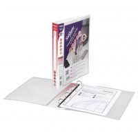 Snopake Presentation RingBinder 4/25  'O' Ring  A4 Clear- 10 Binders