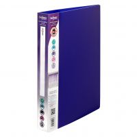 Snopake Executive Ringbinder 2/25 'O' Ring A4 Electra Blue- 10 Binders