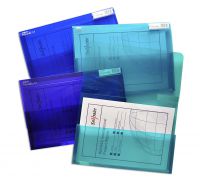 Snopake PolyWally A4 Electra Assorted- 5 Files