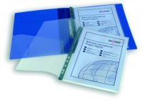 Snopake RingBinder Display Book 20 pocket / 40 sides to view A4 Clear- 5 Books 