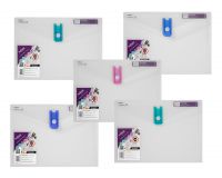 Snopake Polyfile USB A4  Electra Asstd- 5 Files