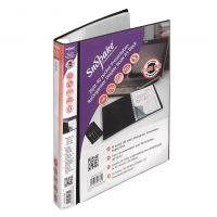 Snopake ReOrganiser A4 Display Book 40 Pocket Black - 15780