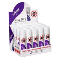 Snopake GRS PVP Gluestick 21g Display- 20 Sticks