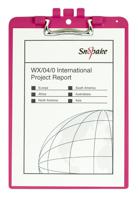 Snopake Clipboard A4 Pink- 1 Board