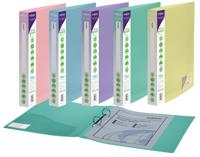 Snopake ReBorn A4 2 O-Ring 25mm Ring Binder Pastel (Pack 5) 15918