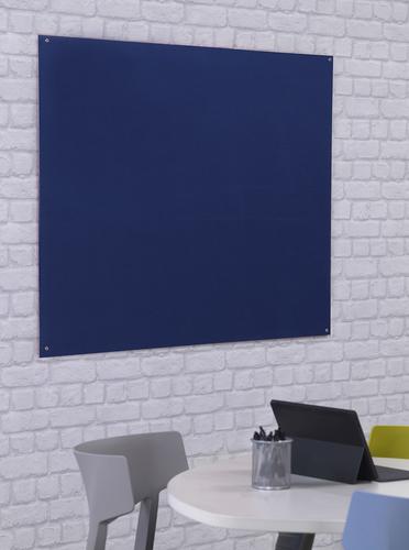 Unframed Noticeboard - Blue - 900(w) x 600mm(h)