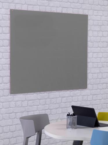 Unframed Noticeboard - Grey - 900(w) x 600mm(h)
