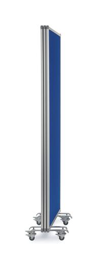 Mobile Tri Screen - Blue - 3600(w) x 1900mm(h) 