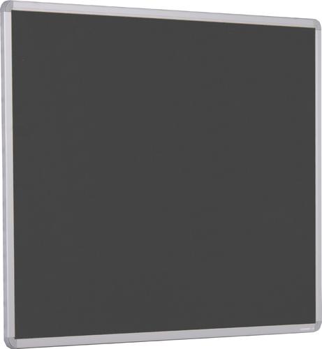 Accents FlameShield Aluminium Framed Noticeboard - Charcoal - 900(w) x 600mm(h)